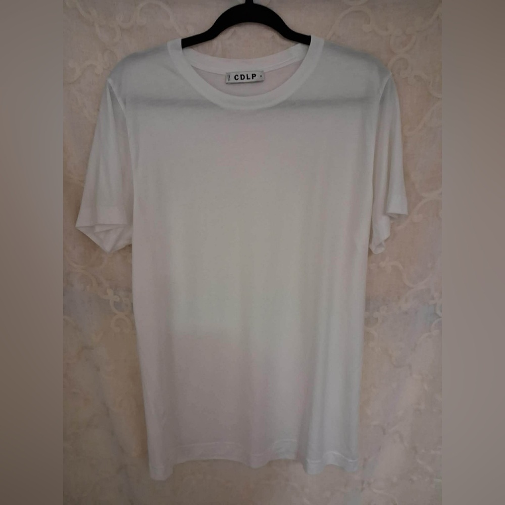 CDLP Midweight T-Shirt Lyocell Blend Mens White Size Medium